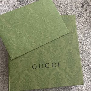 Authentic Gucci Belt Box and Bag